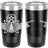 Army Space Master Badge Laser Engraved 20oz Tumbler Mugs LET.0144.B