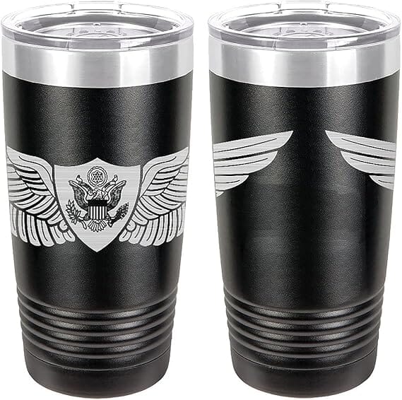 Army Aviation Aircraft Crewman Laser Engraved 20oz Tumbler Mugs LET.0123.B