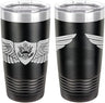 Army Aviation Aircraft Crewman Laser Engraved 20oz Tumbler Mugs LET.0123.B