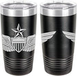 Army Aviator Senior Badge Laser Engraved 20oz Tumbler Mugs LET.0126.B