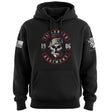 75th Ranger Skull and Snake Graphic Hoodie Hoodies 100008-S-BK