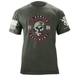 75th Ranger Skull and Snake Graphic T-shirt Shirts 87253-3XL-MG