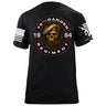 75th Rangers Regiment Skull & Snake T-Shirt Shirts 86382-S-BK