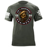 75th Rangers Regiment Skull & Snake T-Shirt Shirts 86382-S-MG