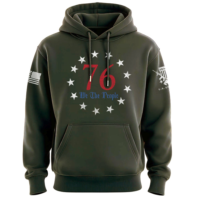 76 We The People Circle Hoodie Hoodies 100010-S-MG