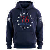 76 We The People Circle Hoodie Hoodies 100010-S-NAVY