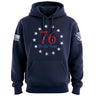 76 We The People Circle Hoodie Hoodies 100010-S-NAVY