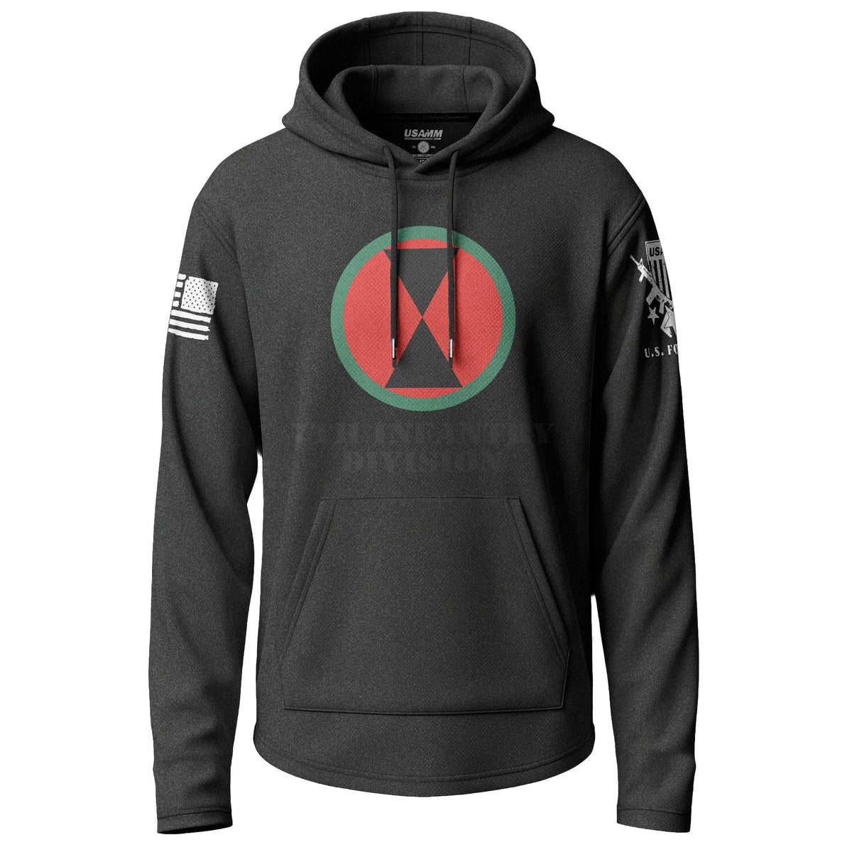 7th Infantry Division Graphic Lightweight Hoodie Lightweight Hoodie 90274-S-BK-THIN