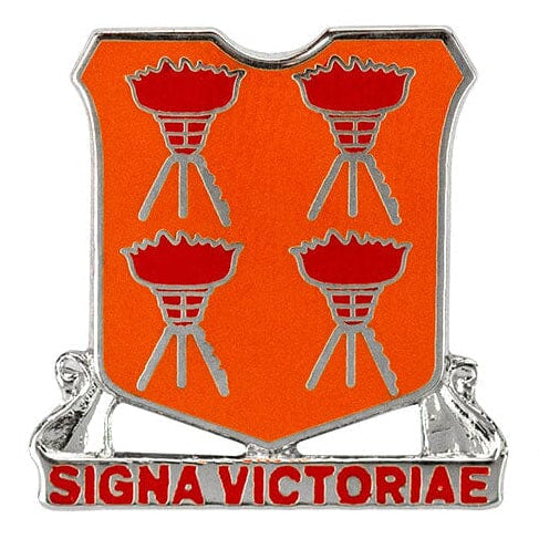 447th Signal Battalion Distinctive Unit Lapel Pin