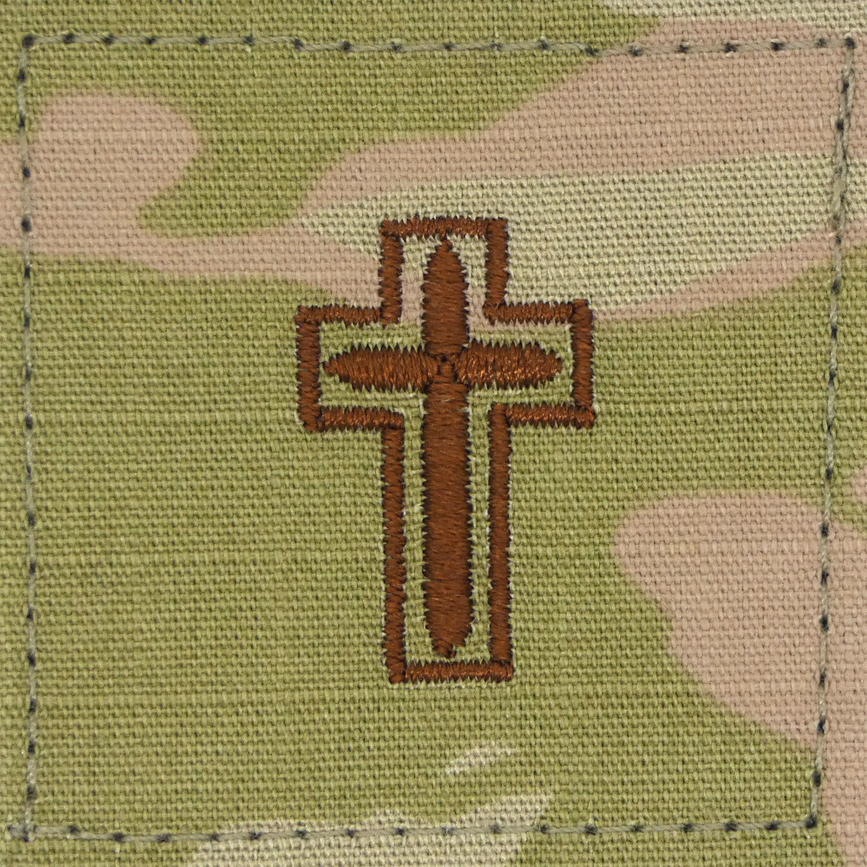 Air Force Chaplain Blouse Badges with Hook - OCP