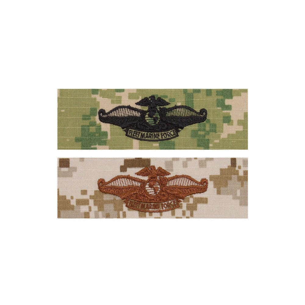 US Navy Embroidered Badge - Fleet Marine Force Badges 