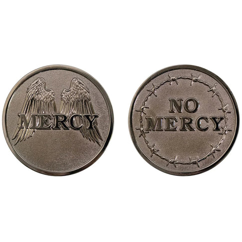 2 Inch Mercy No Mercy Coin