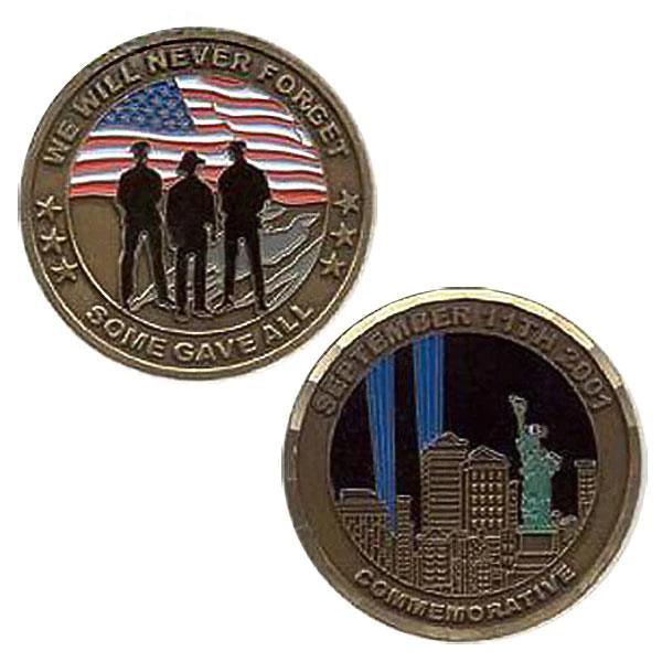 Some Gave All 1-3/4" W/Sleeve Coin Challenge Coins 