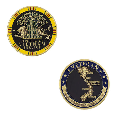 2 Inch Vietnam Veteran Memorial Coin
