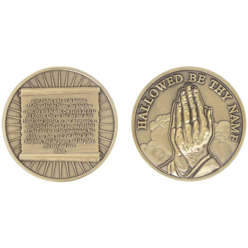 2 Inch Lords Prayer Coin