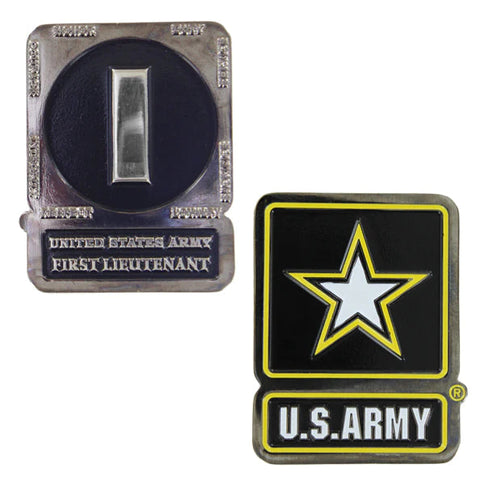U.S Army 1St Lieutenant W/Sleeve Coin