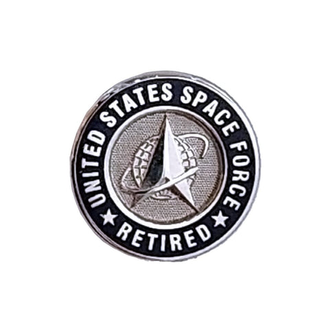 Space Force Retired Lapel Pin
