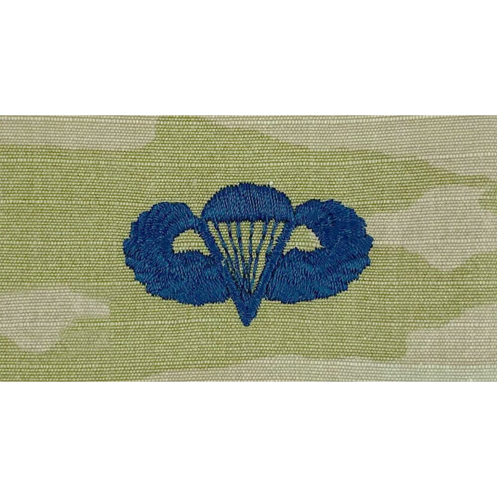 Space Force Combat Parachutist Badges Embroidered - OCP Basic
