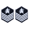 Space Force Chevron Embroidered Enlisted Rank - Small Size