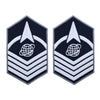 Space Force Chevron Embroidered Enlisted Rank - Small Size