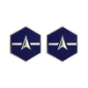 Space Force Metal Chevron Enlisted Rank