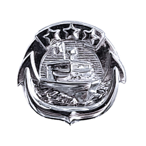 Navy Small Craft Enlisted Insignia - Mirror Finish