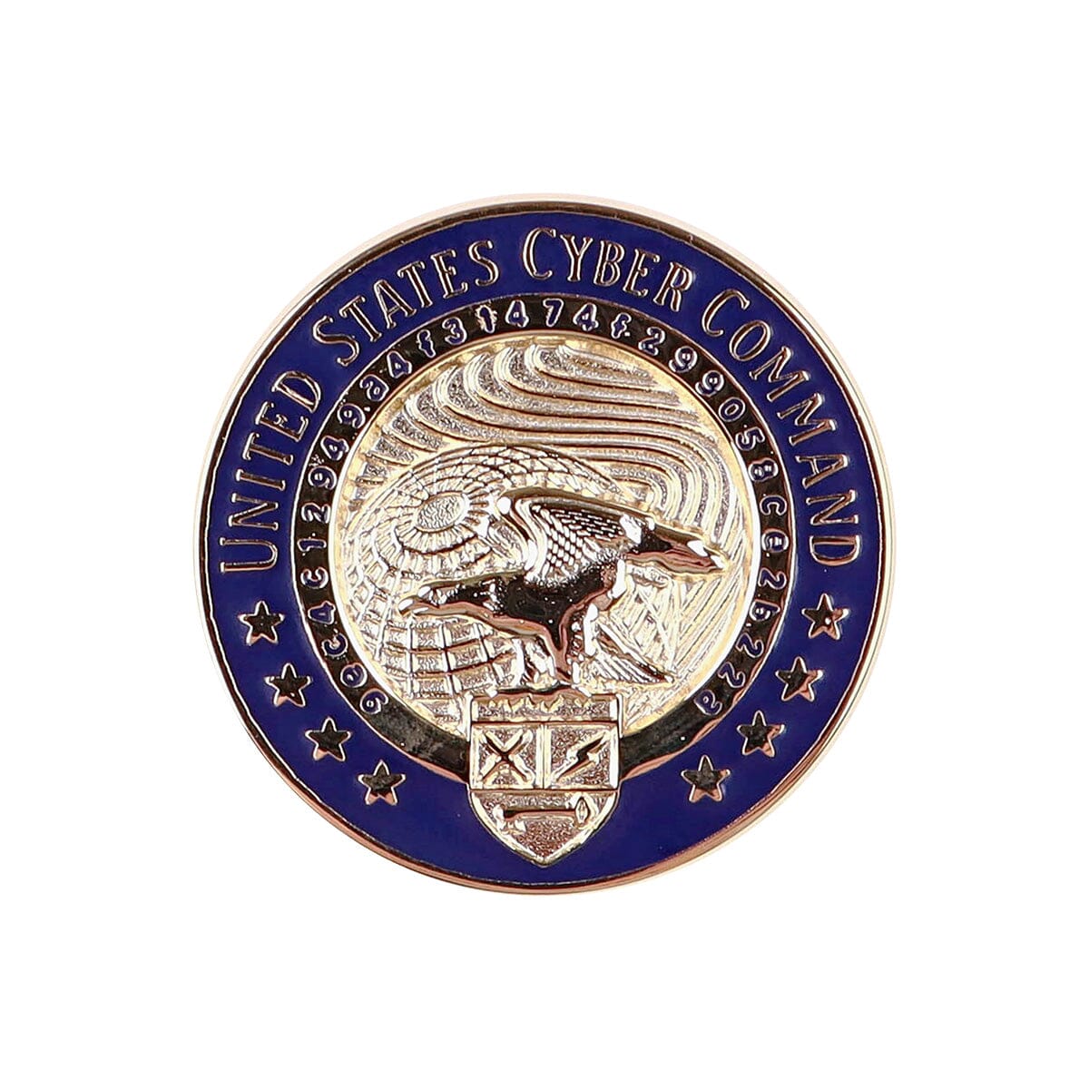 United States Cyber Command ID Badge - Regulation Size Badges 
