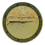 Home of Infantry Fort Benning, GA Engraveable Challenge Coin Challenge Coin Back