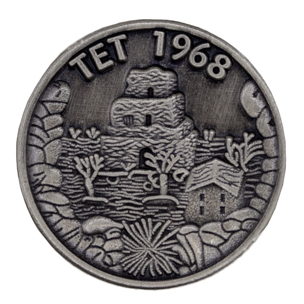 Vietnam Tet Offensive Commemorative Lapel Pin Lapel Pins 