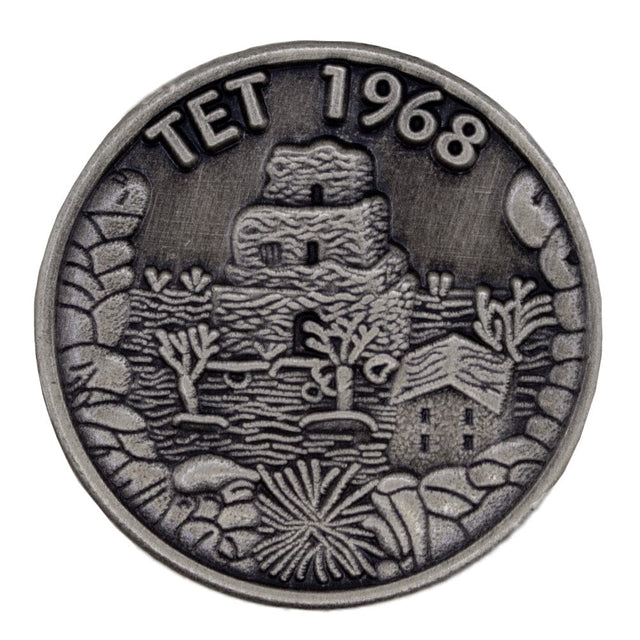 Vietnam Tet Offensive Commemorative Lapel Pin Lapel Pins 