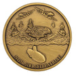 US Navy Theme Coin - Bronze Antique Challenge Coins 