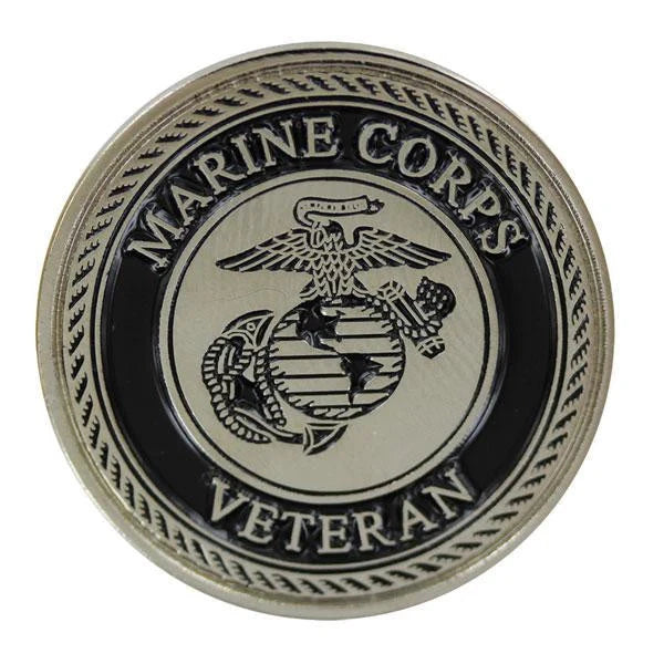 Marine Corps Veteran 1" Lapel Pin Pins 