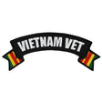 Vietnam Vet Scroll Patch Patches and Service Stripes 