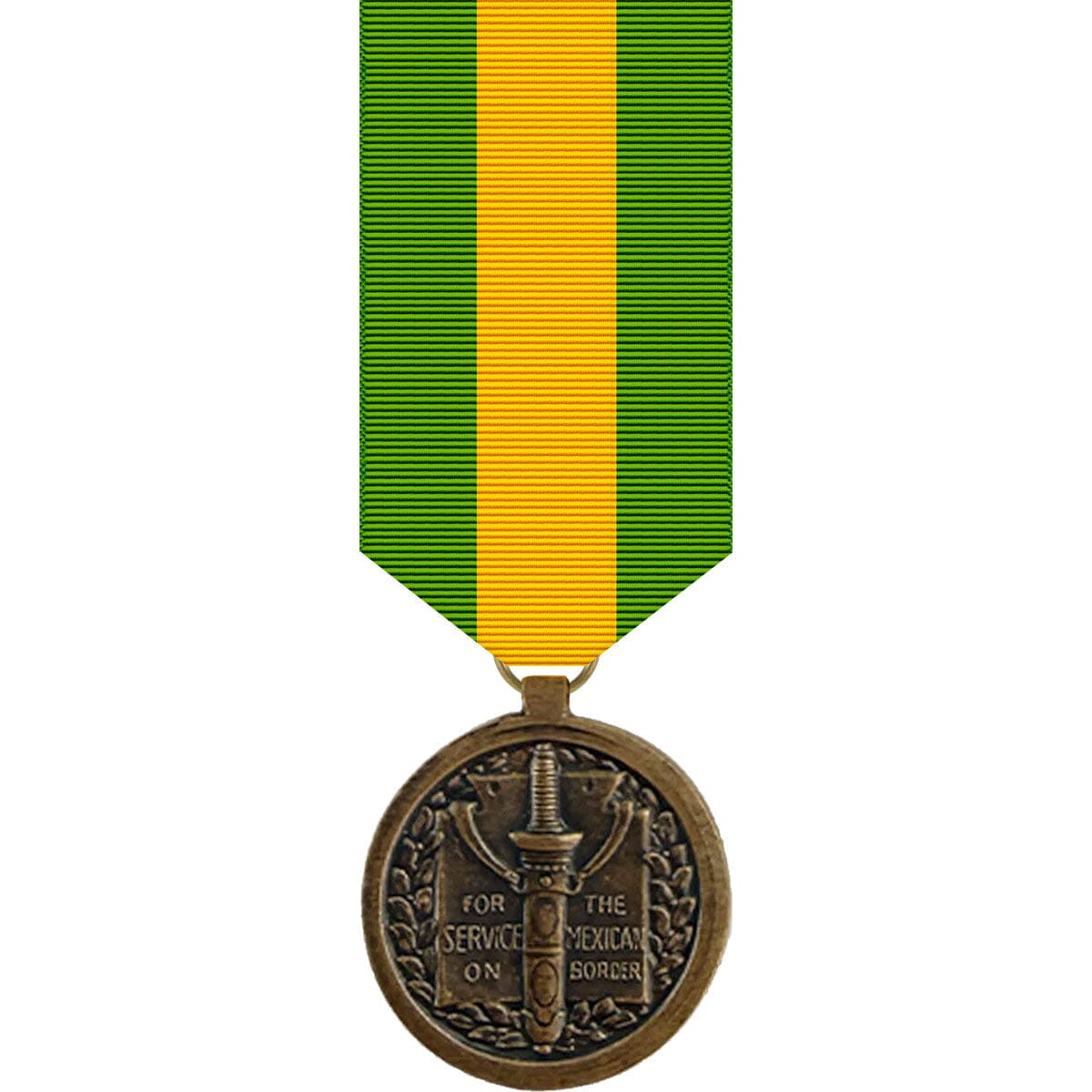 Mexican Border Defense Mini Medal