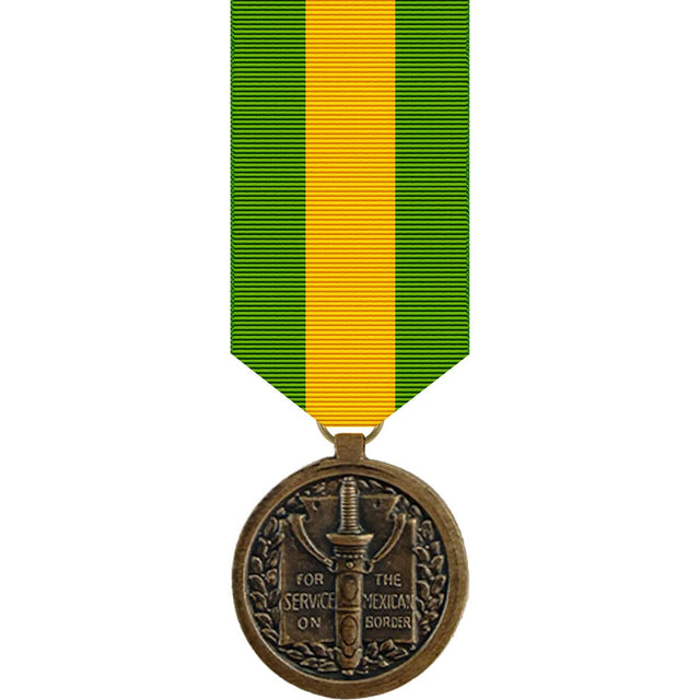 Mexican Border Defense Mini Medal