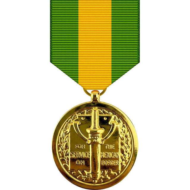 Mexican Border Defense Anodized Medal