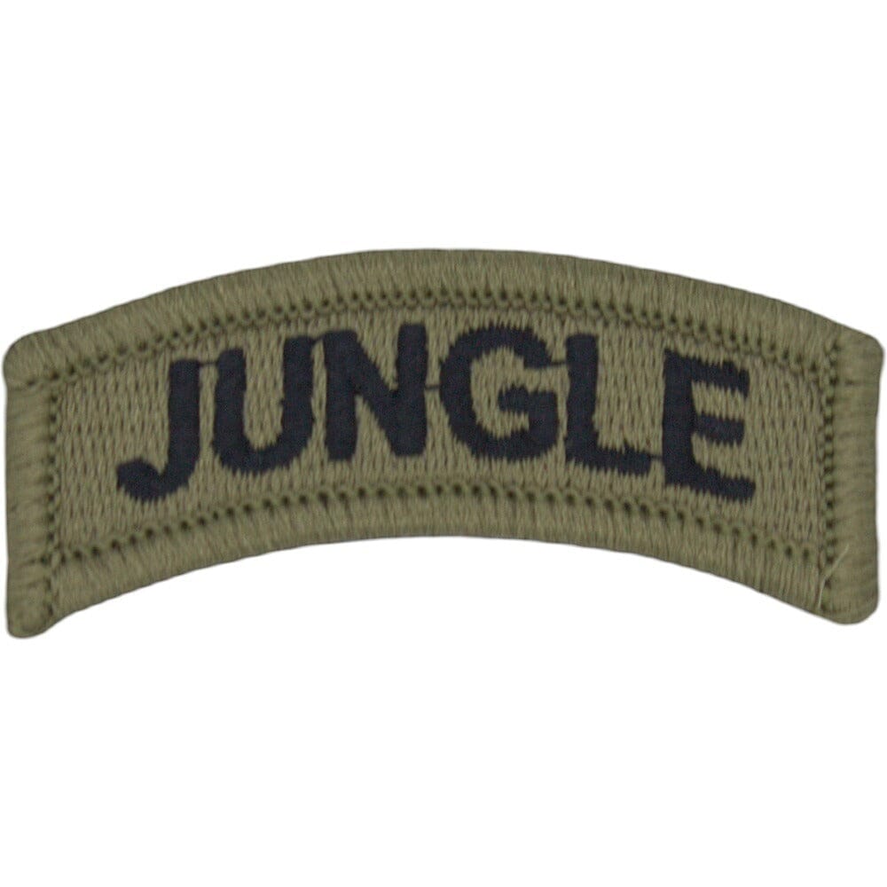 US Army Jungle Tab - OCP w/ hook and loop Patches and Service Stripes 