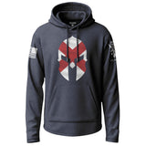 Alabama State Flag Spartan Lightweight Hoodie Lightweight Hoodie 90025-S-NAVY-THIN