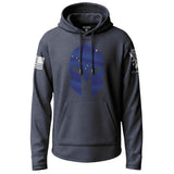Alaska State Flag Spartan Lightweight Hoodie Lightweight Hoodie 90027-S-NAVY-THIN