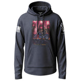 Apocalyptic Machine Gunner Lightweight Hoodie Lightweight Hoodie 90035-S-NAVY-THIN