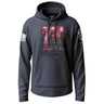 Apocalyptic Machine Gunner Lightweight Hoodie Lightweight Hoodie 90035-S-NAVY-THIN