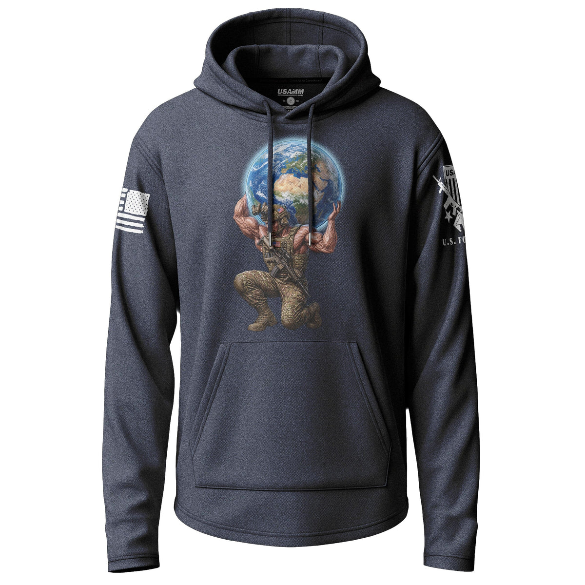 Atlas Operator Lightweight Hoodie Lightweight Hoodie 90047-S-NAVY-THIN
