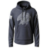 Air Medal White Subdued Lightweight Hoodie Lightweight Hoodie 90079-S-NAVY-THIN