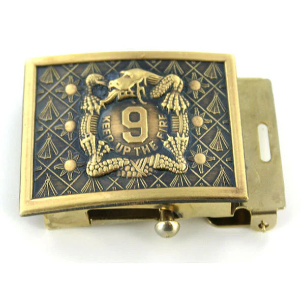 Army Belt Buckle: 9th Infantry (Manchu)