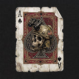 Ace of Spades Skull T-Shirt Shirts 