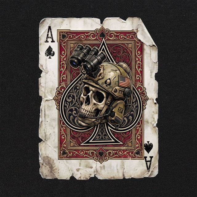 Ace of Spades Skull T-Shirt Shirts 