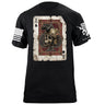 Ace of Spades Skull T-Shirt Shirts 88192-S-BK