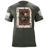 Ace of Spades Skull T-Shirt Shirts 88192-S-MG