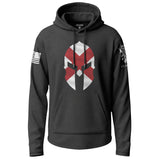 Alabama State Flag Spartan Lightweight Hoodie Lightweight Hoodie 90025-S-BK-THIN