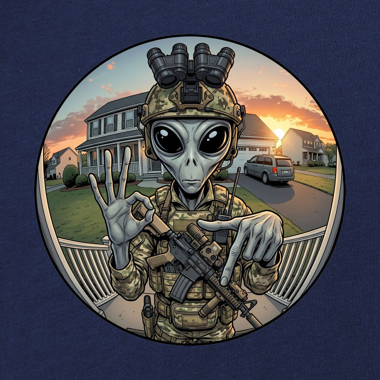 Alien Operator T-Shirt Shirts 